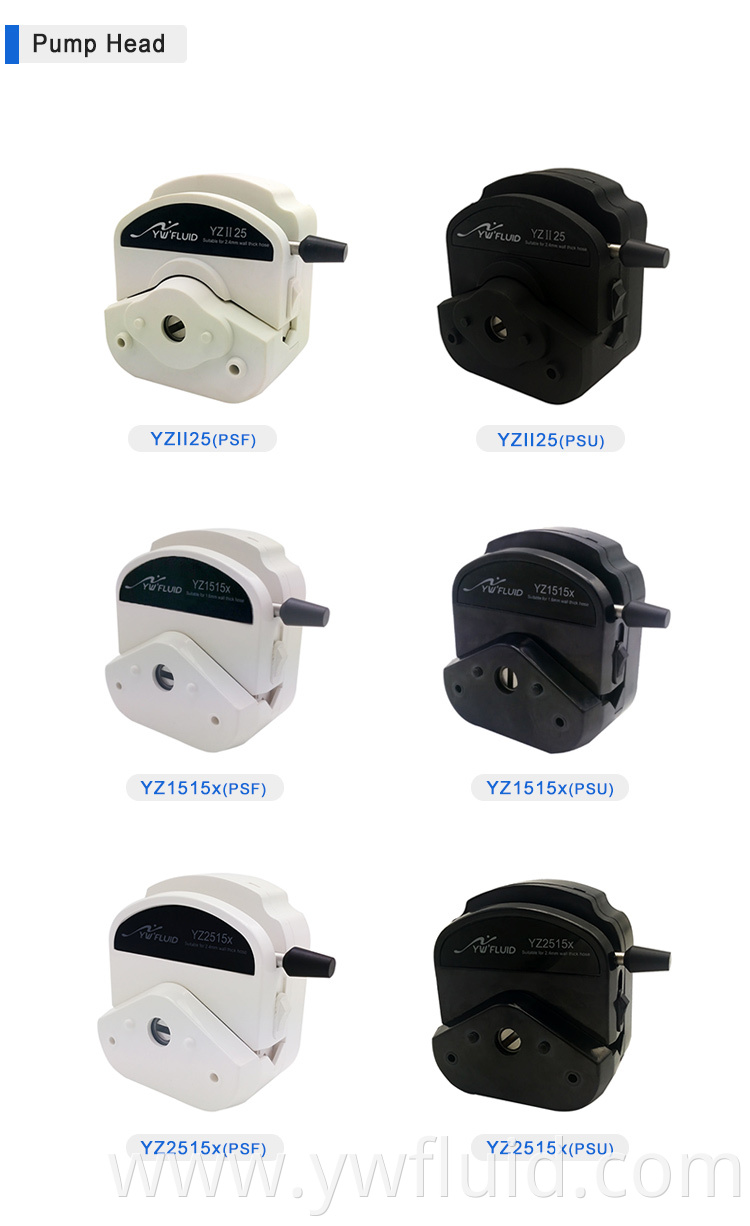 YWfluid High Performance Peristaltic Pump for Filling Machine with AC motor Speed Control Function